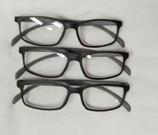 Foster Grant TS1010 Gry Reading Glasses 3PK