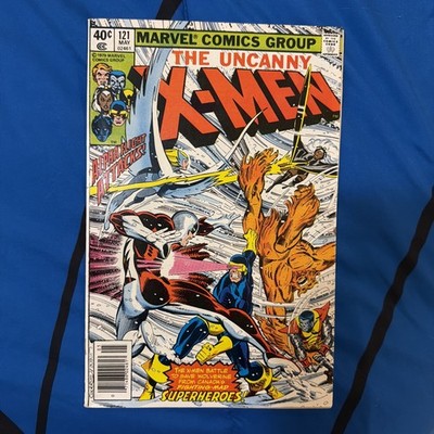 THE UNCANNY X-MEN #121 COMIC BOOK (MARVEL,1979) BRONZE AGE 1ST FULL ALPHA FLIGHT