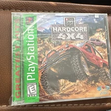 NEW SEALED TNN MOTORSPORTS HARDCORE 4X4 TRUCK PLAYSTATION 1 VIDEO GAME DISC SONY