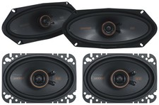 Pair Kicker 51KSC41004 4x10" 51KSC4604 4x6" Car Audio Speakers KSC41004 KSC4604