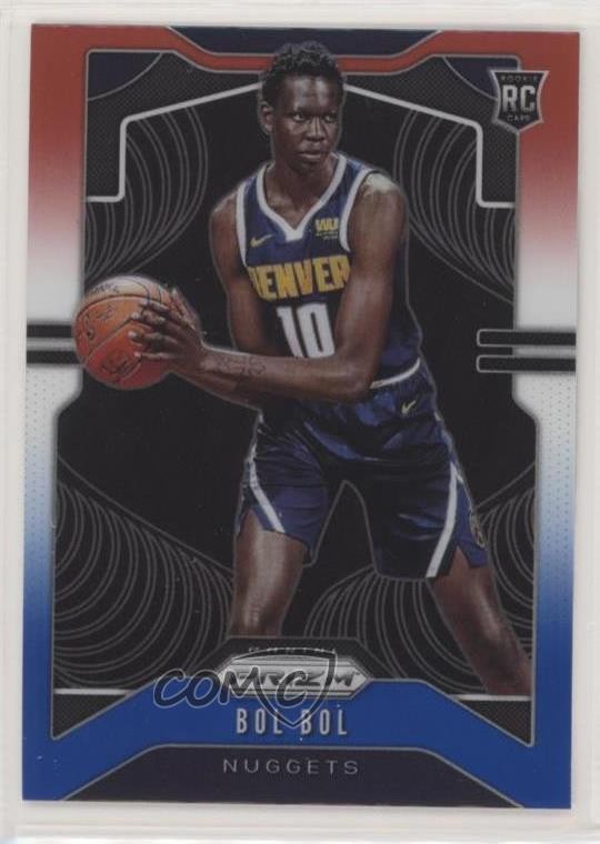 2019-20 Panini Prizm Rookie Red White & Blue Prizm Bol Bol #282 p5f
