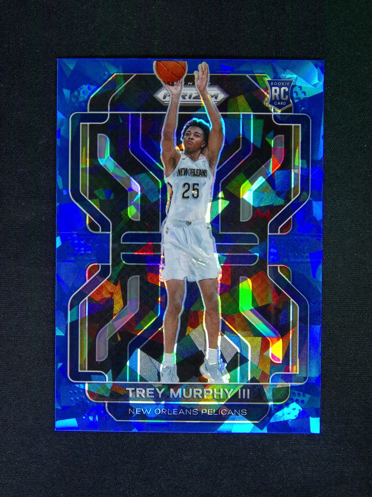 2021-22 Panini Prizm Trey Murphy III #288 RC Rookie Blue Ice /125
