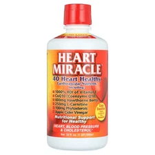 Century Systems Heart Miracle Cardiovascular Support Formula 32oz Bottle New