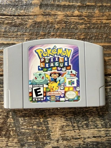 Pokemon Puzzle League Nintendo 64 - Authentic
