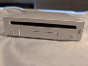 Nintendo Wii Console GameCube Compatible White RVL-001 Tested Clean