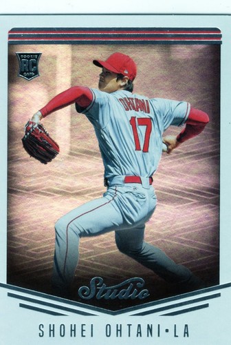 2018 Panini Chronicles - Studio Shohei Ohtani #3 (RC) Rookie Refractor