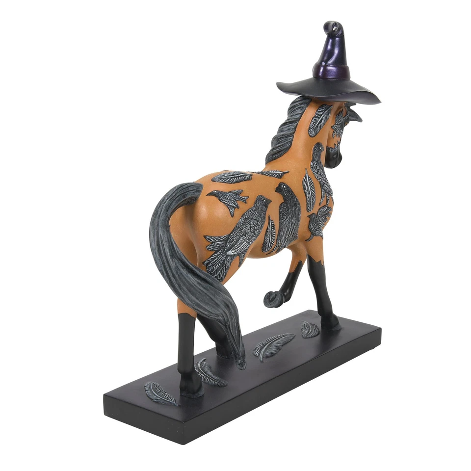 Estatueta Enesco the Trail of Painted Ponies Halloween Outono Reuniões 8,5 polegadas - Imagem 4 de 4