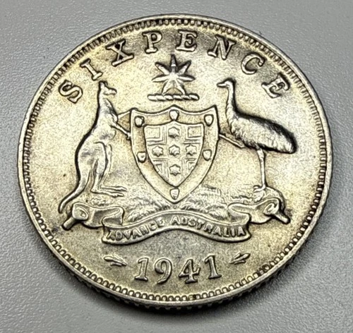 1941 Australia Sixpence — photo from the most recent tracked eBay sale