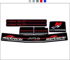 MERCRUISER NEW THE MOST COMPLETE ALPHA ONE GENERATION TWO RED W/RED RAMS