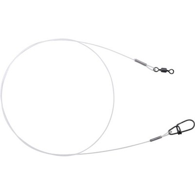Spro Matt Black Leader Fluoro | 2 Stück Fluorocarbon Vorfächer Hecht Vorfach 