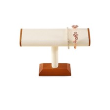 YUQIN Solid Wood T-bar Watch Display Stand Bracelet Holder Jewelry Tower Orga...