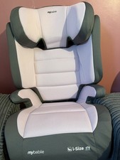 My Babiie MBCSB30 i-Size (100-150cm) High Back Booster Car Seat - Pink & Grey -