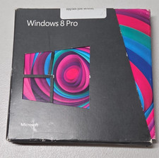 Microsoft Windows 8 Pro 64 bit 32 bit Full English MS WIN 8 NO KEY CARD