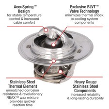 MotoRad 5240-180 UltraStat Thermostat-180 Degrees