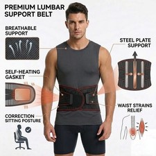 Breathable Back Support Belt for Lower Back Pain Relief Anti-Skid Lumbar Braces