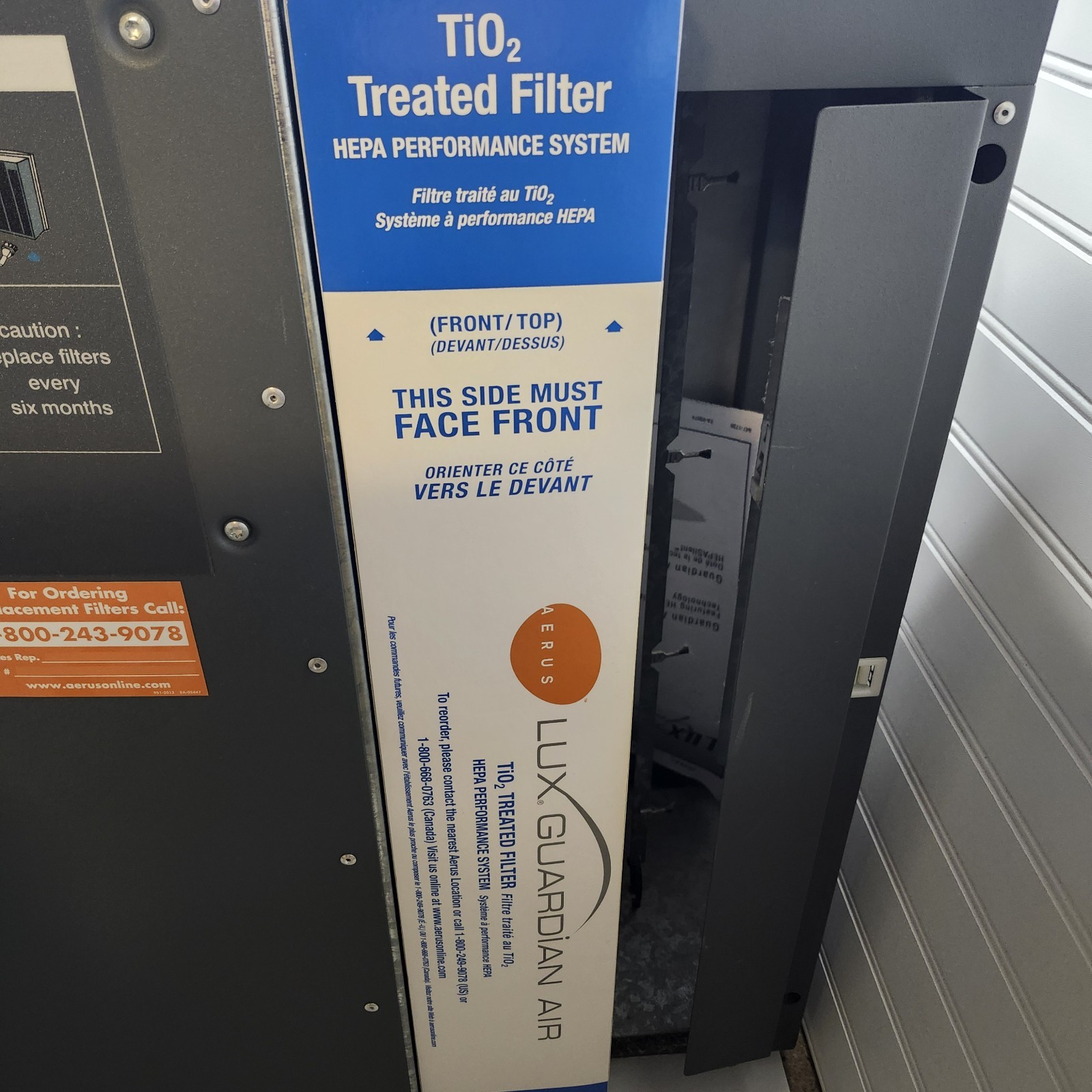 Aerus LUX GUARDIAN Air Purification System F159B - TESTED WORKs W/ Filter Read D