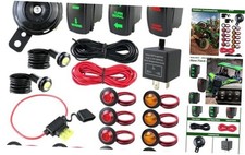 Universal ATV UTV SXS Turn Signal Kit - Turn Signal Light Kit, Street Legal