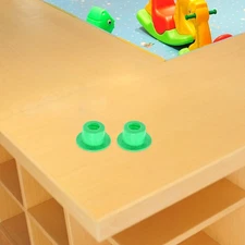 2 Pcs Slide Accessory Screw Cap Top Screws Protector Cover Play Fixing