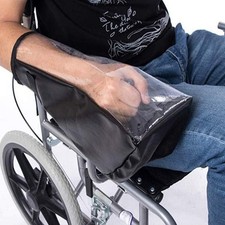 1Pcs Electric Wheelchair Parts Black Armrest Cover New Joystick Cover Practical