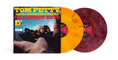 Tom Petty and the Heartbreakers Greatest Hits Yellow and Red Vinyl