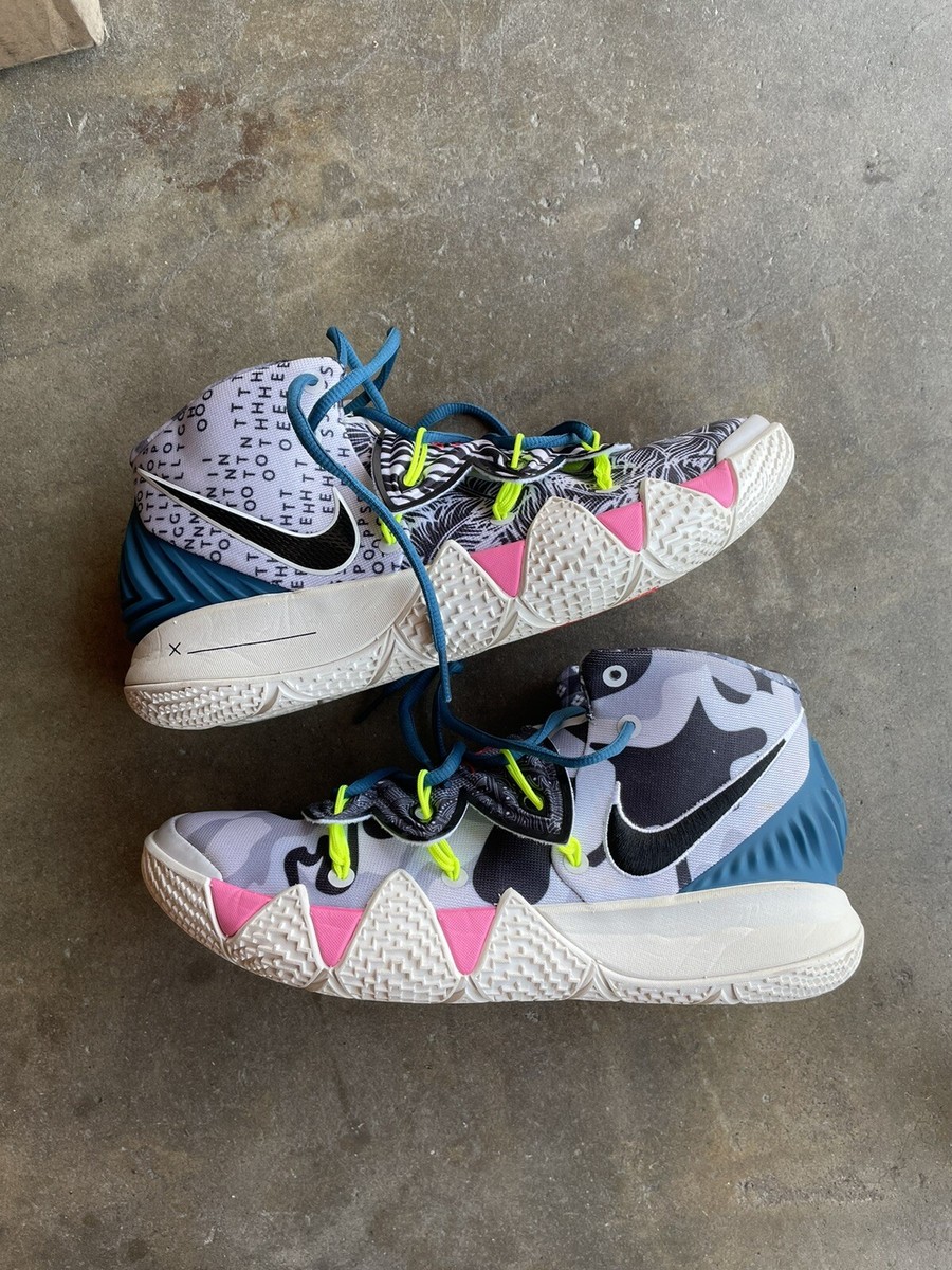 シューズ(男性用) NIKE kyrie hybrid Nike Kyrie Hybrid S2 EP 'What The Neon' Vast Grey/Sail/Volt