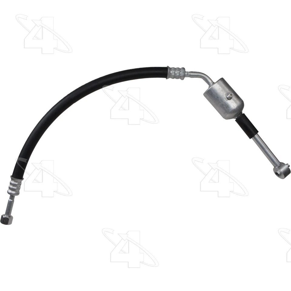 Manguera de descarga de refrigerante de aire acondicionado 4 estaciones para Cadillac Fleetwood 1982-1987 Foto 3 de 3