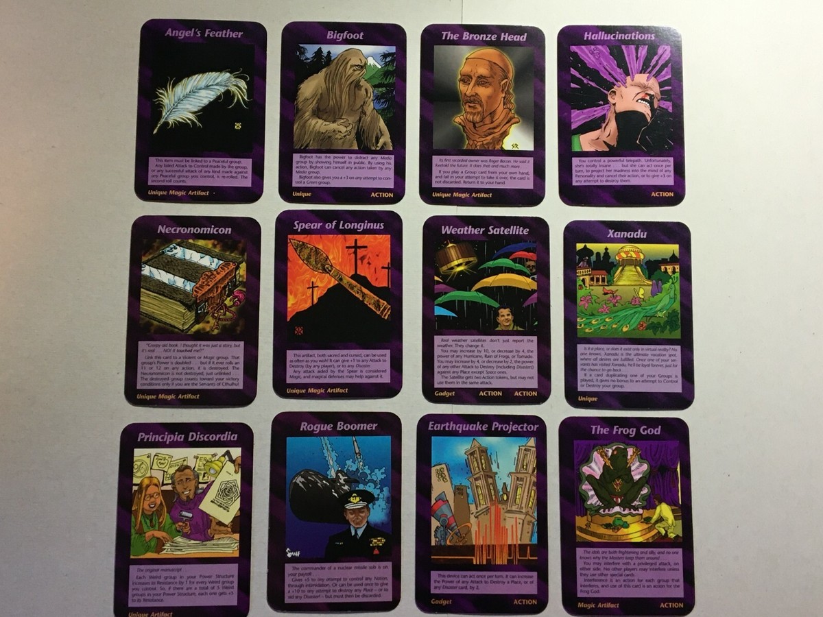 Illuminati New World Order - INWO - Resource Lot - Steve Jackson