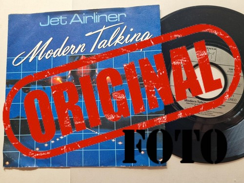 Modern Talking - Jet Airliner 7'' Vinyl Germany - Picture 5 of 5