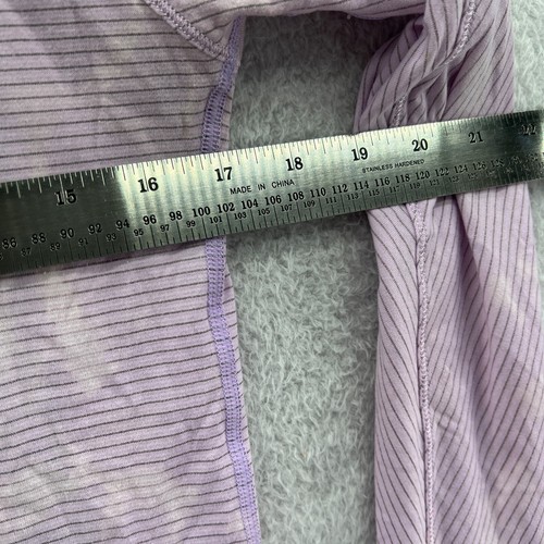 Lululemon Shirt Womens 6 Purple Small Long Sleeve Running Top Gym Lightened Up - Picture 8 of 15