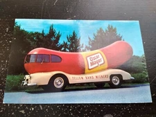 Oscar Meyer Yellow Band Wiener Mobile Advertising Postcard