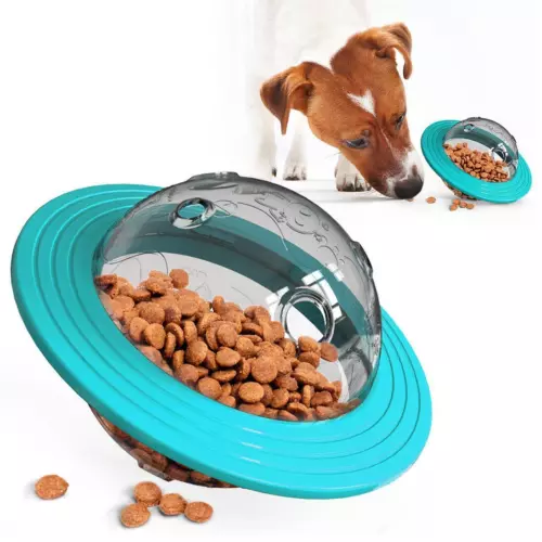 Pet Treat Dispensing Ball Puzzle Toy Interactive Toy Slow Feeder Game Dogs Cats