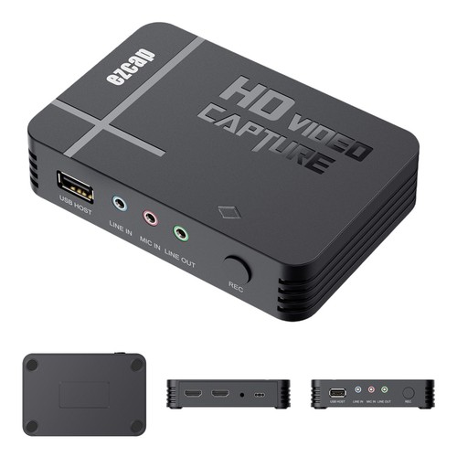 1080P HD Game Screen Recorder Mic Line In Out To Home USB 2.0 Video Capture Card - 第 12/16 張圖片