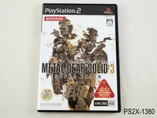 Metal Gear Solid 3 Snake Eater Playstation 2 Japanese Import PS2 Japan US Seller