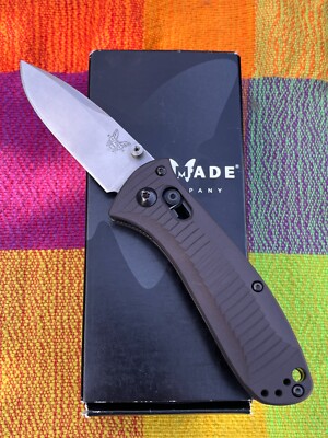 Benchmade 525-154cm Mini-Presidio Knife Satin Plain Blade Aluminum