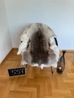 Exclusive Reindeer Hide Skin 138x111 cm Scandinavian Rug Prime Quality Real #557