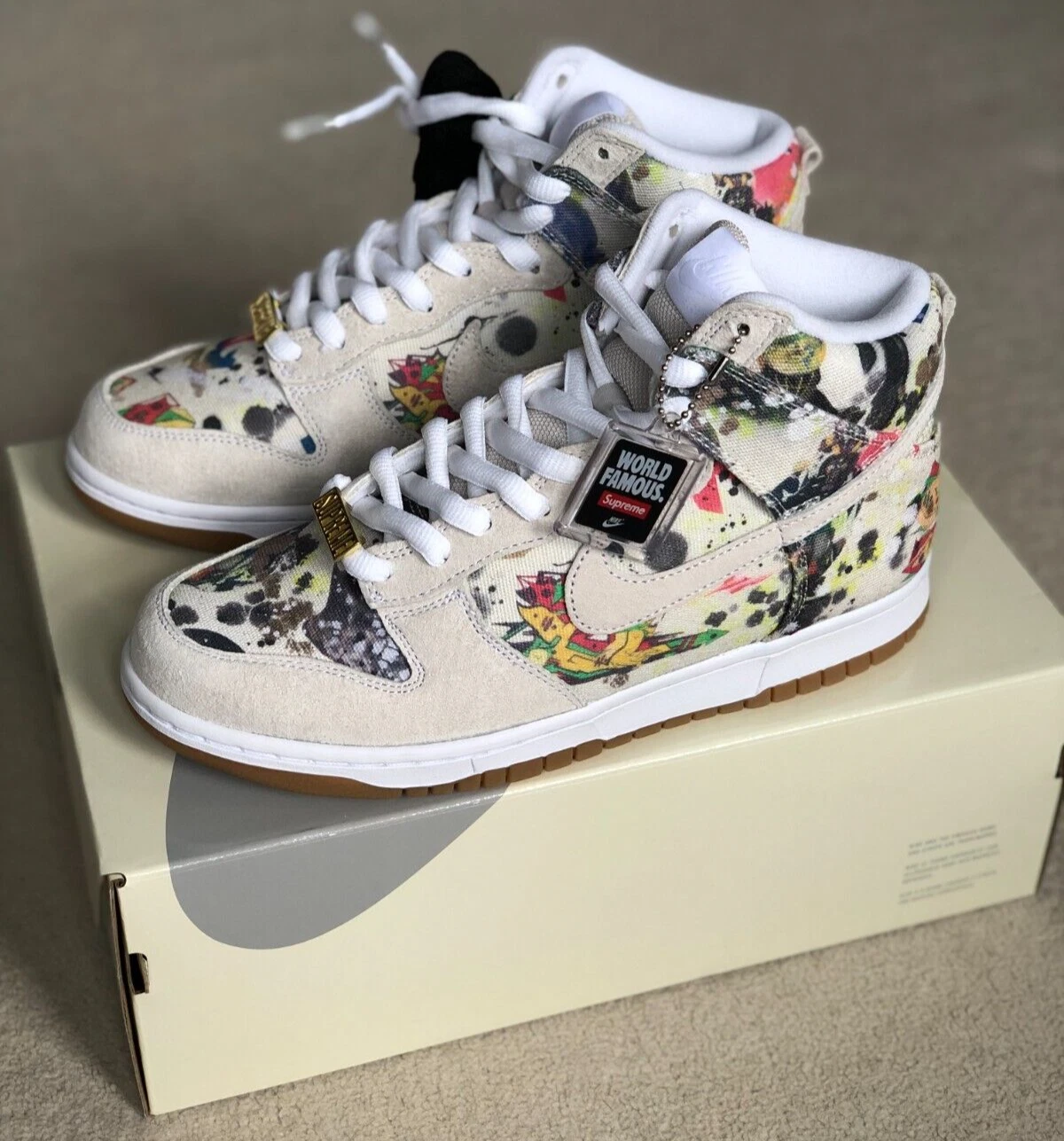 Supreme Dunk High Rammellzee UK7