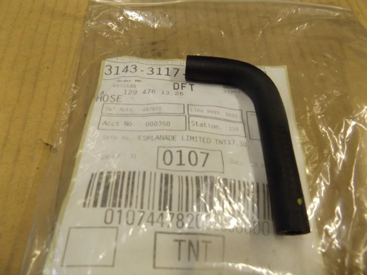 New Genuine Mercedes Benz OM668 Cylinder Head Hose A1294761326 M49 