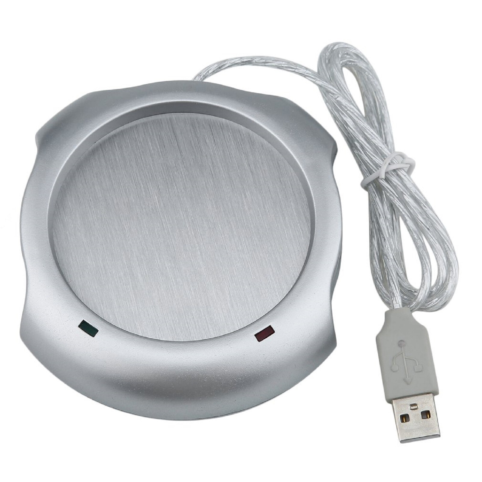 USB Hub with Built-In Mug Warmer for Coffee Tea Temperature Control
