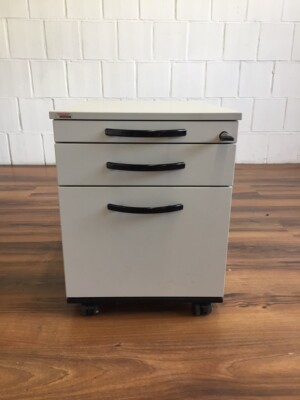Assman Pontis Rollcontainer mit Hängeregister lichtgrau