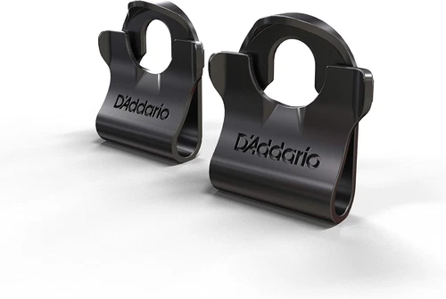 DAddario Dual-Lock Guitar Strap Lock - Guitar Strap Locks Set Protect Instrument