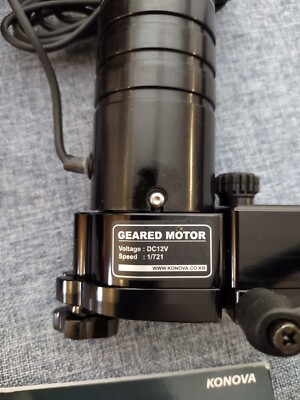 KONOVA Slider 1/721 Geared Motor, Limit Switches and Battery