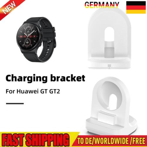 Station de charge support silicone pour Huawei GT GT2/Honor GS3i (blanc) - Photo 1/12