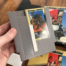 Nobunaga's Ambition (NES, 1989) CIB Complete Box w/ Reg Card