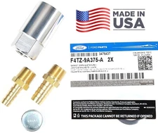 94-97 Ford F250 F350 7.3L Powerstroke Mechanical Fuel Pump Delete Banjo Block