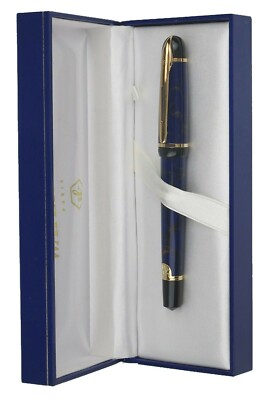 Waterman  Phileas Rollerball Pen  Purple Swirl Marble & Gold  In Box *