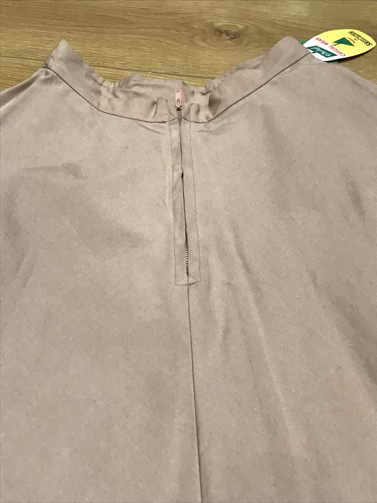 True Vintage 1950s St Michael Sailcloth Skirt with Button Trim, BNWT, 24" Waist 8