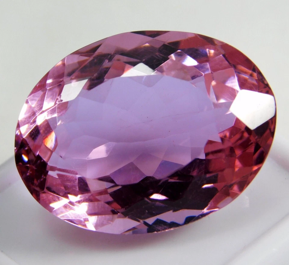 AAA+ Large Pink Tourmaline 77.40 Ct. Oval Cut Loose Gemstone Gift for Women/Her - Image 4 of 4