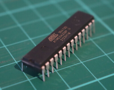 ATMEGA328P-PU 8-bit Microcontroller (Arduino) DIP-28 - Genuine Microchip / Atmel