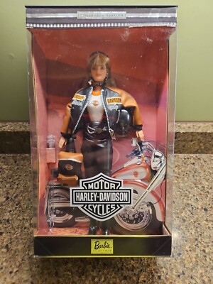 NEW Barbie Harley Davidson Motorcycles Doll 1999 Collector Edition Vintage