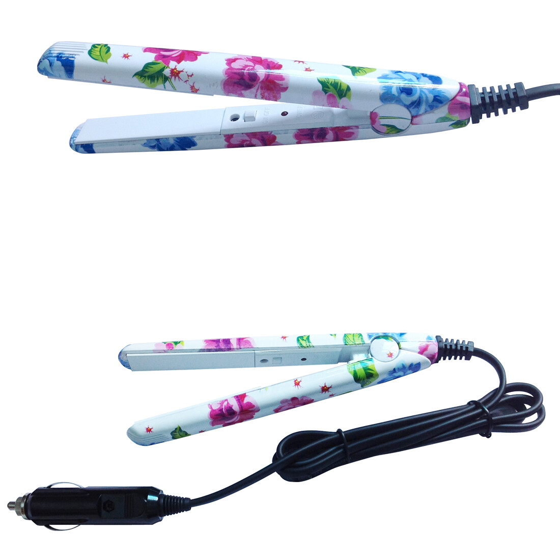 Professional Ceramic Plate Flat Iron Hair Straightener Car Hair